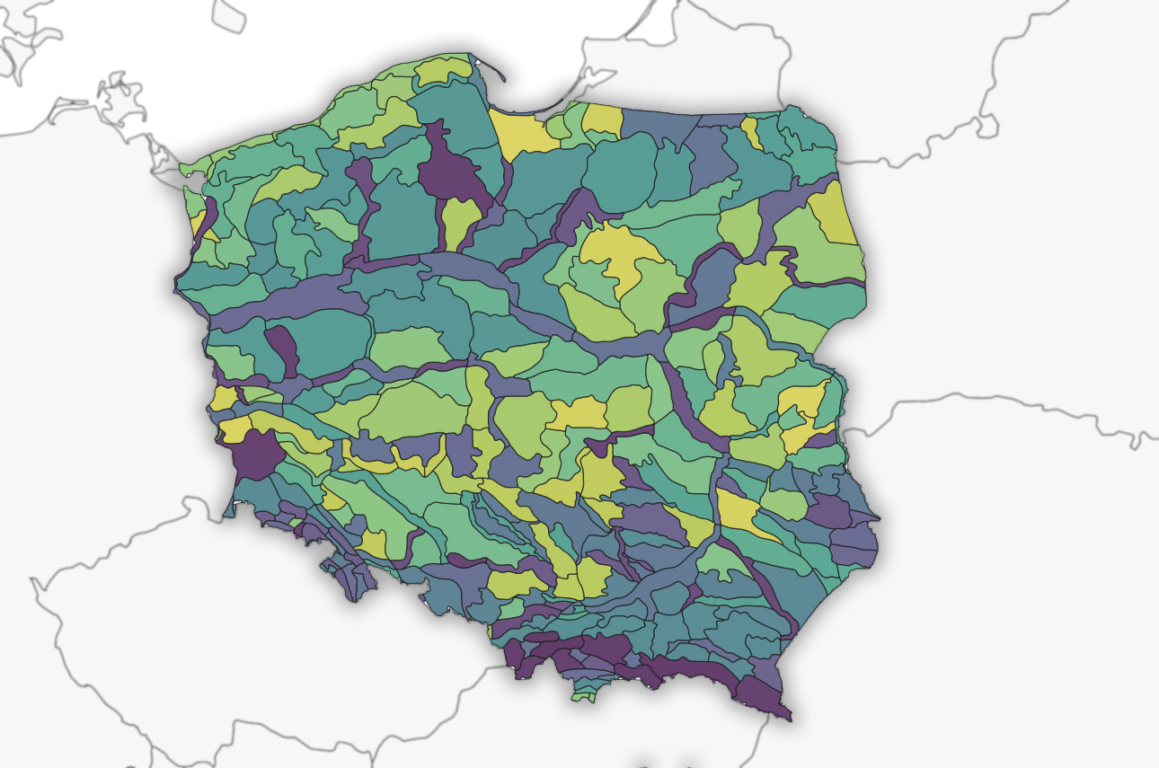 Poland GIS Datasets GitHub Project